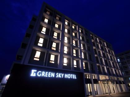 Green Sky Hotel Takehara Exteriör bild
